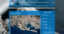 Desktop Screenshot of ports-monaco.com