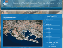 Tablet Screenshot of ports-monaco.com